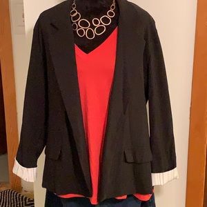 Black blazer size 3x